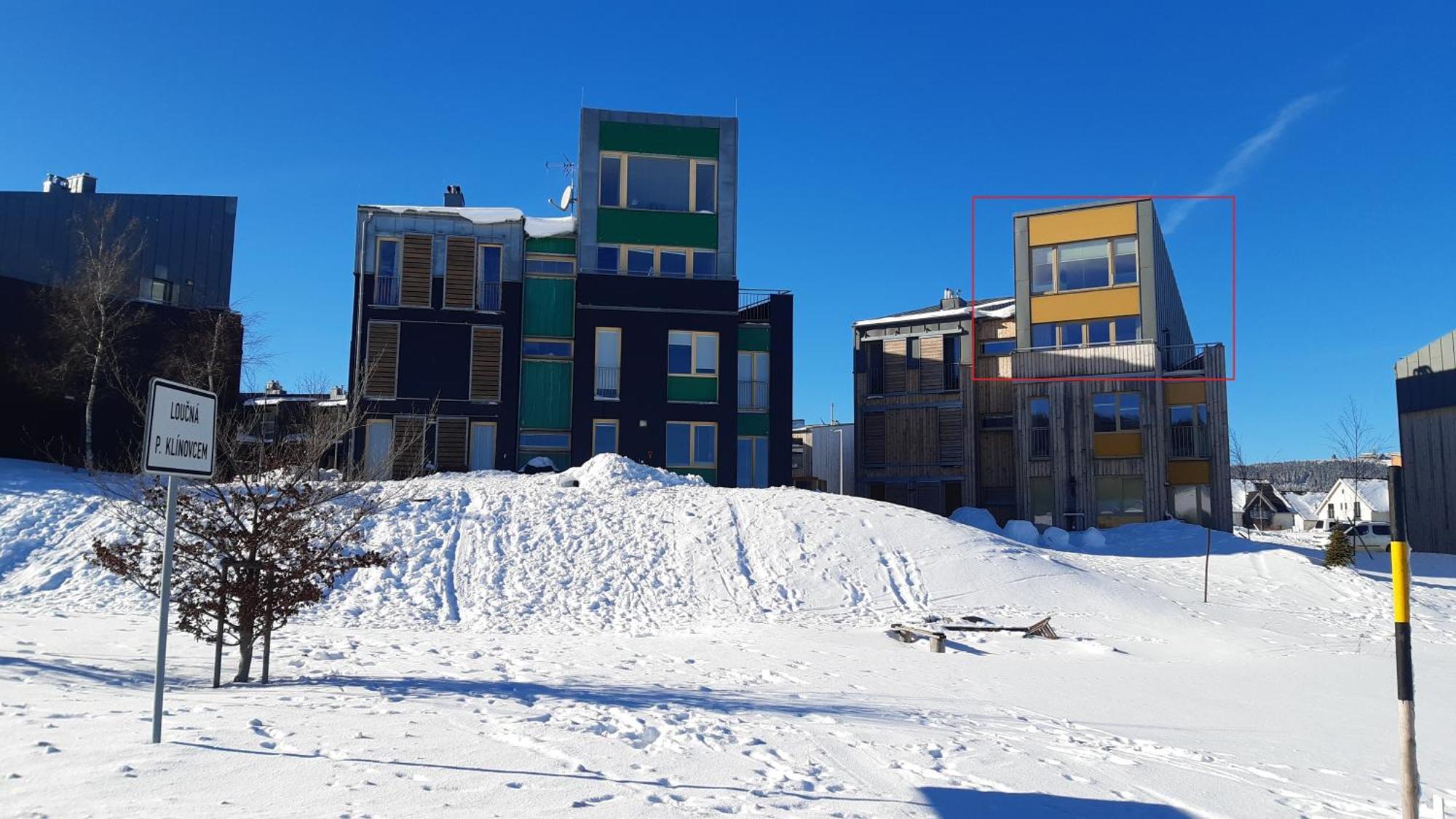 Mezonetovy Apartman Se Dvema Balkony A Vyhledem Loučná pod Klínovcem Екстериор снимка